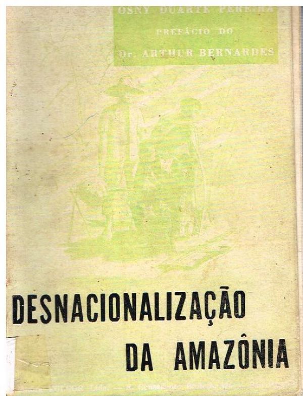 Desnacionalizaçao da Amazônia